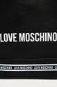 Love Moschino - Kožený ruksak čierna