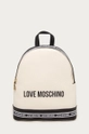 biela Love Moschino - Kožený ruksak Dámsky