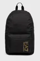 fekete EA7 Emporio Armani hátizsák Uniszex