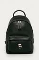 czarny Karl Lagerfeld - Plecak skórzany 205W3090 Damski