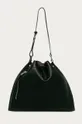čierna AllSaints - Kožený ruksak Dámsky