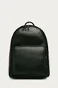 čierna Emporio Armani - Kožený ruksak Pánsky