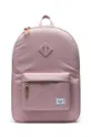 różowy Herschel - Plecak 10007-02077-OS Heritage Unisex