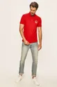 Tommy Hilfiger - Polo tričko červená