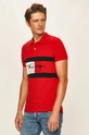 červená Tommy Hilfiger - Polo tričko