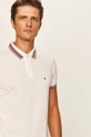 biela Tommy Hilfiger - Polo tričko