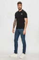 Guess Jeans - Polo czarny