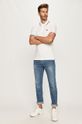Calvin Klein Jeans - Polo tričko biela