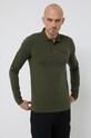 Tričko s dlouhým rukávem EA7 Emporio Armani zelená 8NPF05.PJM5Z