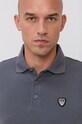 Tričko s dlhým rukávom EA7 Emporio Armani sivá 8NPF95.PJ03Z