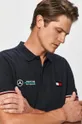 tmavomodrá Tommy Hilfiger Tailored - Tričko x Mercedes