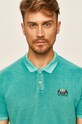 Pepe Jeans - Tricou Polo Corwin turcoaz PM541441