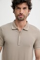 Armani Exchange tricou polo maro 8NZF71.ZJH2Z