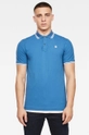 niebieski G-Star Raw - Polo D17127.5864.843 Męski