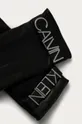 Calvin Klein - Kožené rukavice čierna