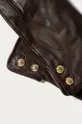 Lauren Ralph Lauren - Кожаные перчатки коричневый