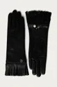 чорний Liu Jo - Шкіряні рукавички Жіночий