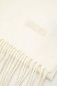 Akcesoria Moschino szalik wełniany M5165.50092 beżowy