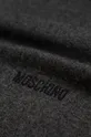 Вовняний шарф Moschino сірий