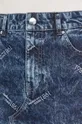modrá Guess Jeans - Rifľová sukňa