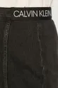 čierna Calvin Klein Jeans - Rifľová sukňa