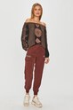 Desigual - Панталони 20WWPN08 розов AW20