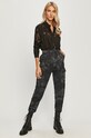 Desigual - Nohavice 20WWPN15 tmavomodrá AW20