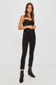 Diesel - Spodnie A00702.0JASB czarny SS21
