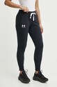 Under Armour - Spodnie 1356416.001 dzianina czarny 1356416.001