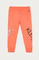 pomarańczowy Calvin Klein Jeans - Spodnie dziecięce 104-176 cm IG0IG00556 Dziewczęcy