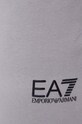 EA7 Emporio Armani spodnie dresowe bawełniane szary 8NPP53.PJ05Z