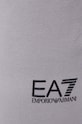 EA7 Emporio Armani spodnie dresowe bawełniane szary 8NPP53.PJ05Z