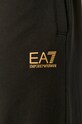 Bavlnené tepláky EA7 Emporio Armani čierna 8NPP53.PJ05Z