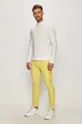 Calvin Klein Jeans - Nohavice žltá