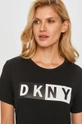 czarny Dkny - Sukienka DP9D4261