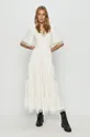 AllSaints - Sukienka biały