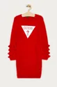 czerwony Guess Jeans - Sukienka dziecięca 116-175 cm Dziewczęcy