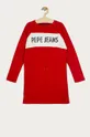 červená Pepe Jeans - Dievčenské šaty Aurora 104-180 cm Dievčenský