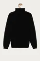 Calvin Klein Jeans - Detský sveter 140-176 cm čierna