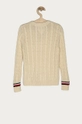 Tommy Hilfiger - Sweter dziecięcy 128-176 cm beżowy