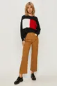 Tommy Hilfiger - Sweter Tommy Icons granatowy
