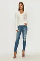 Guess Jeans - Sweter biały