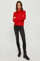 Calvin Klein Jeans - Sweter J20J214822 czerwony