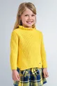 жёлтый Mayoral - Детский свитер 92-134 см. Для девочек