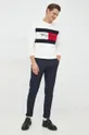 Tommy Hilfiger sweter beżowy