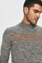szary Calvin Klein - Sweter