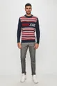 Tommy Jeans - Sweter DM0DM09446 granatowy