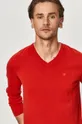 czerwony Tom Tailor - Sweter