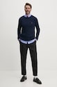 Polo Ralph Lauren pulover de bumbac 710810846001 bleumarin AW20