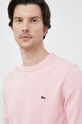 Lacoste sweter różowy AH2193